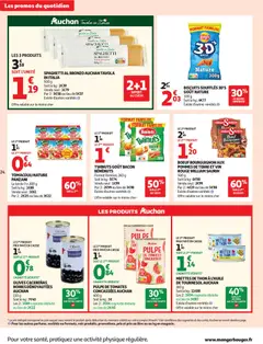Auchan - Prévisualisation de Auchan - Produits laitiers valide à partir de 17.02.2026 | Page: 24 | Produits: Bœuf bourguignon, Vin, Tomates, Biscuits