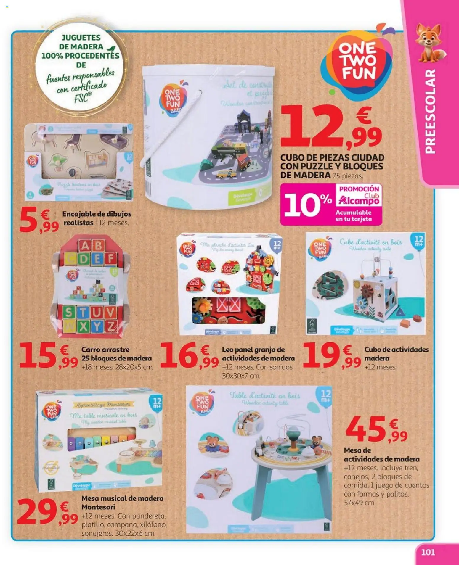 Alcampo - Juguetes HG │ válido desde el 03.11.2025 | Página: 101 | Productos: Juguetes, Mesa