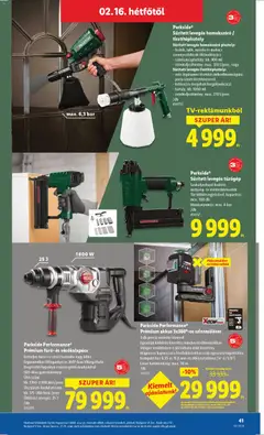 Lidl Akciós újság - amely érvényes a következő dátumtól: 12.02.2026 | Oldal: 41 | Termékek: Parkside, Játékok, Akkumulátor, Töltő