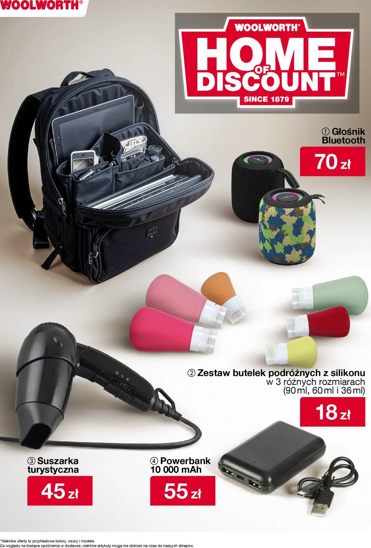 Woolworth Gazetka od 04.08.2025 | Strona: 13 | Produkty: Głośnik, Suszarka, Głośnik bluetooth, Powerbank