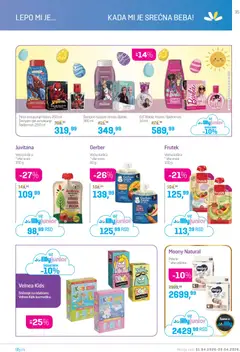 Lilly drogerie katalog - pregled Lilly drogerie kataloga - važi od 01.04.2026 | Strana: 35 | Proizvode: Mango, Jagoda, Pena za kupanje, Barbie