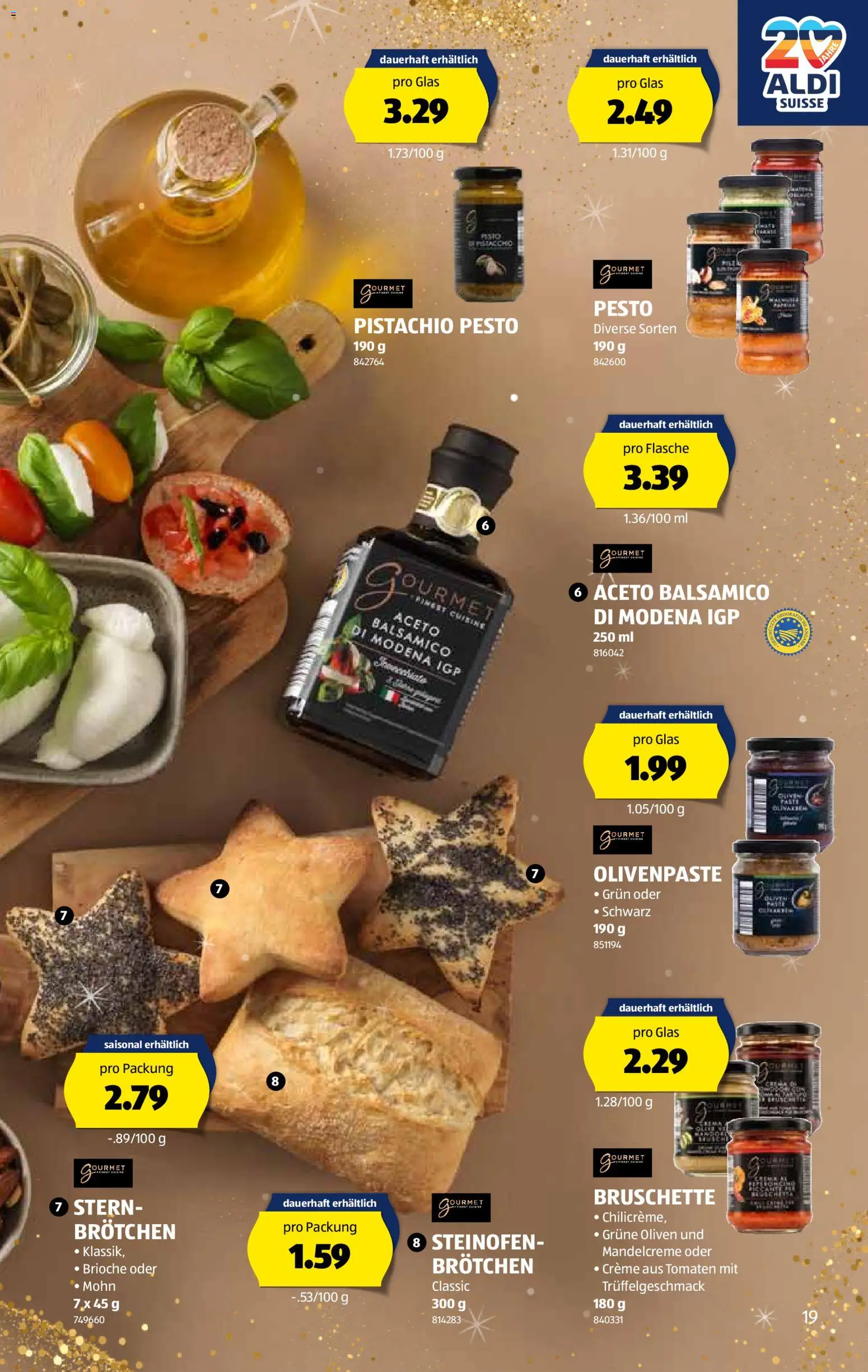 Aldi Aktionen – gültig ab 13.11.2025 | Seite: 20 | Produkte: Balsamico, Tomaten, Creme