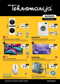 Tehnomanija katalog - pregled Tehnomanija kataloga - važi od 15.01.2026