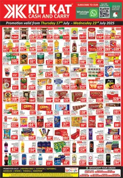 Preview of KIT KAT Cash & Carry specials valid from 17.07.2025