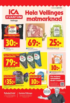 ICA Kvantum - Vellinge - Förhandsvisning av reklamblad från butik ICA Kvantum aktuell från 13.04.2026