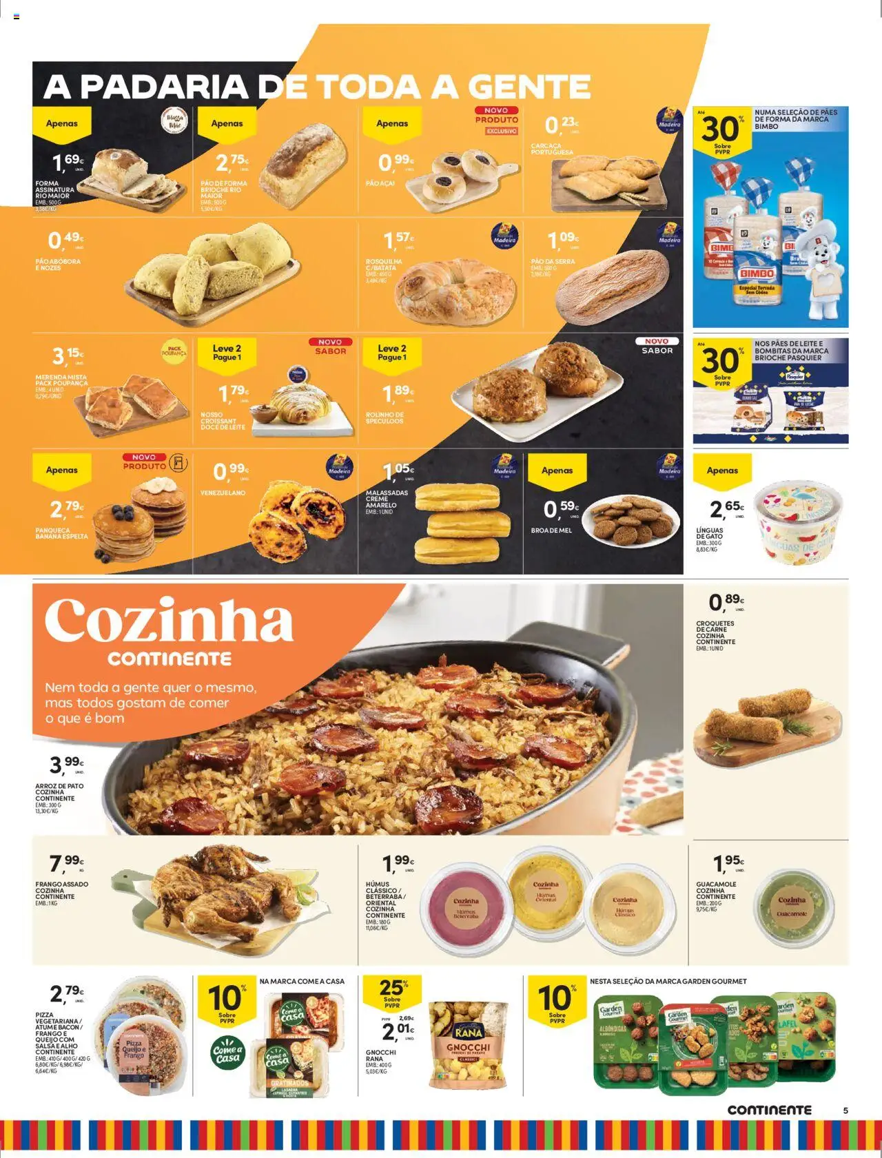 Continente - Madeira │ válido de 16.09.2025 | Página: 5 | Produtos: Açai, Tomada, Mel, Carne