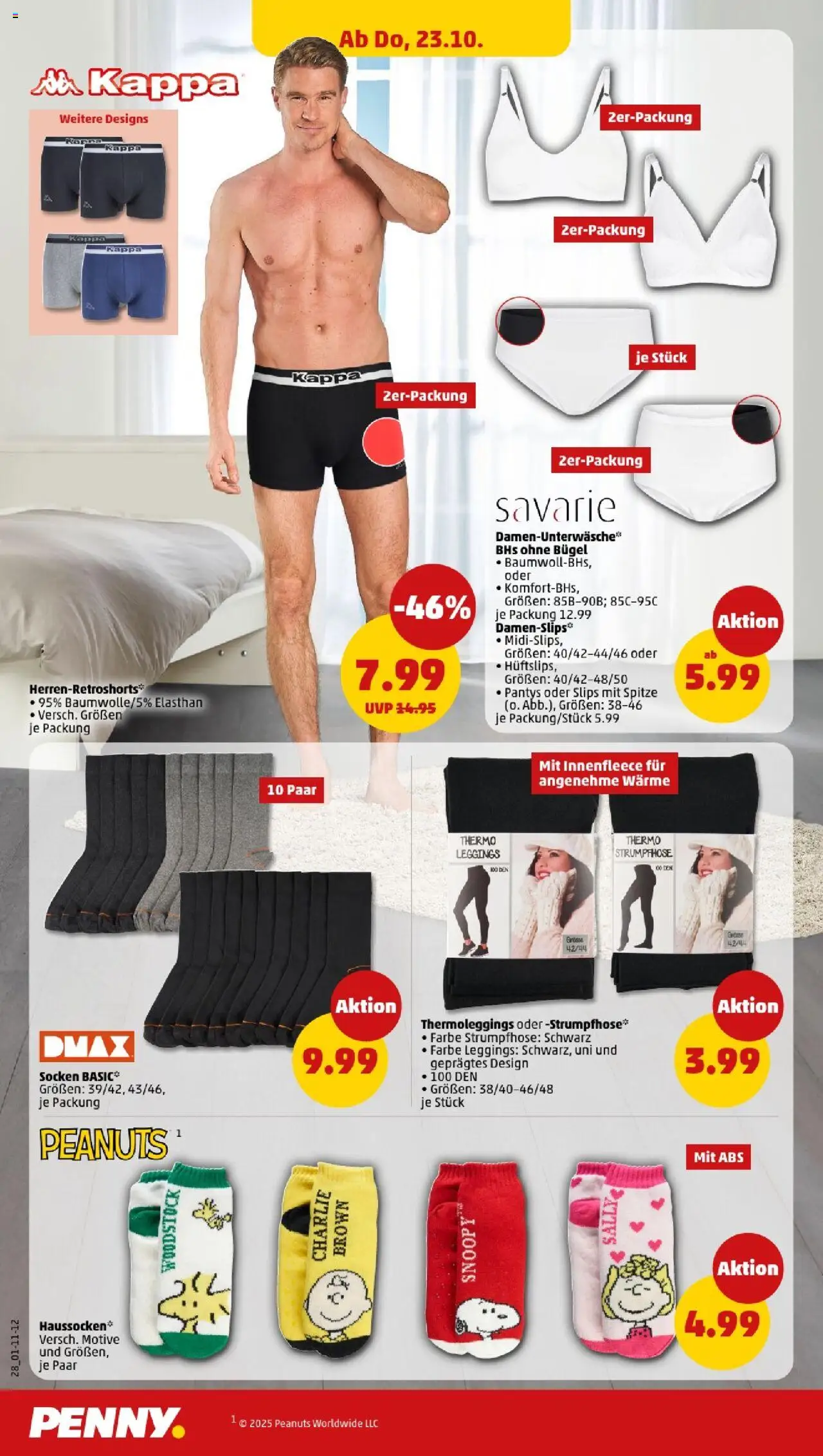 Penny - Berlin – gültig ab 20.10.2025 | Seite: 28 | Produkte: Socken, Leggings, Strumpfhose