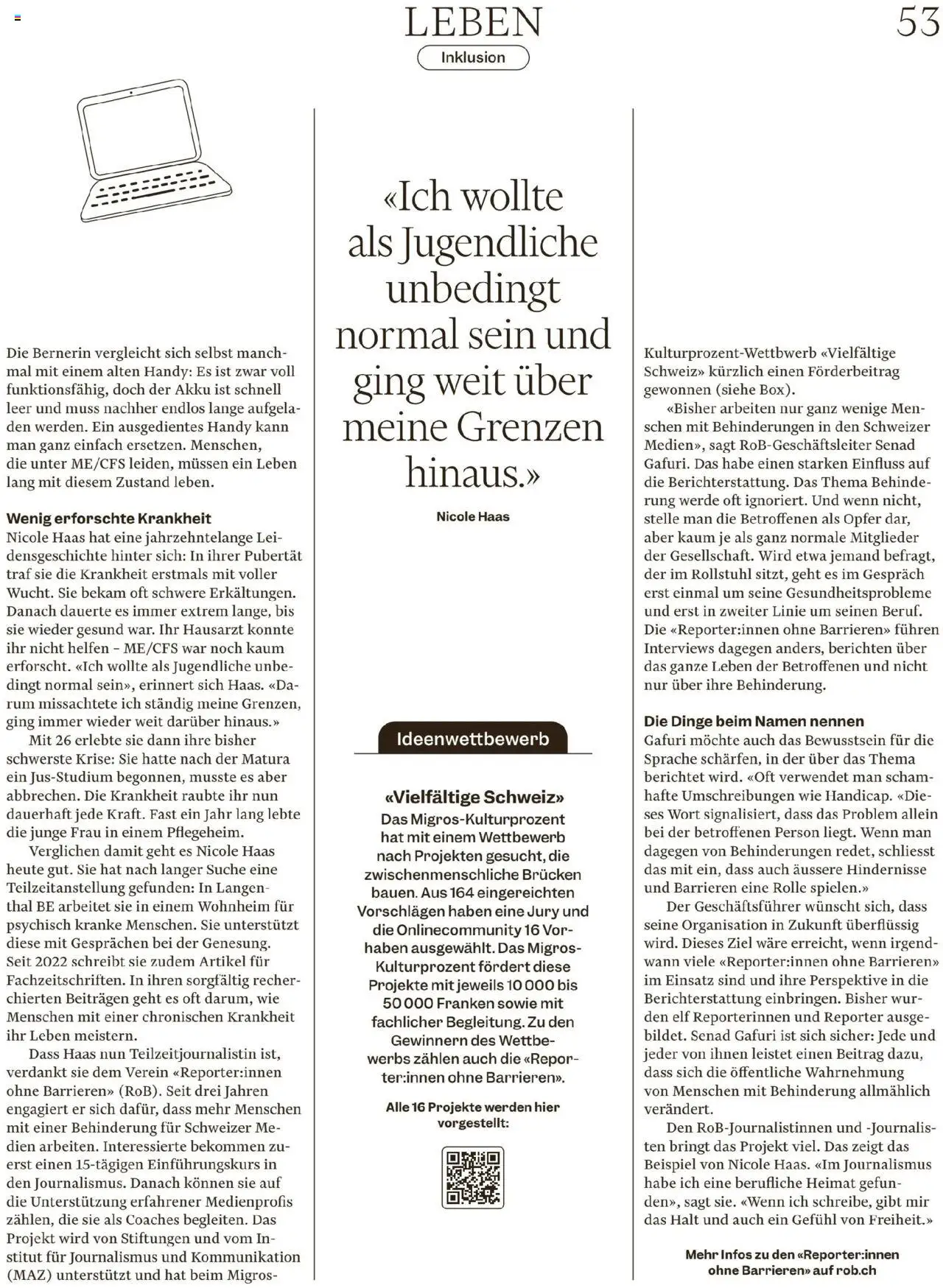 Migros Magazin ab 16.06.2025 | Seite: 53