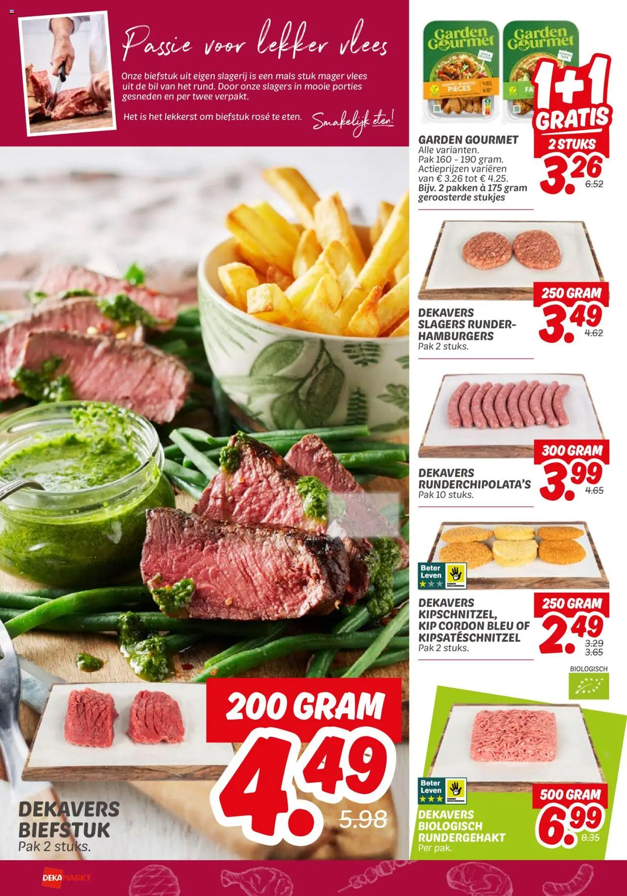  | Pagina: 16 | Producten: Kisperec, Biefstuk, Kip