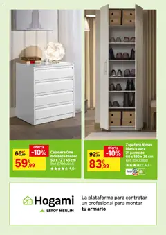 Leroy Merlin catálogo │ válido desde el 22.07.2025 | Página: 66 | Productos: Zapatero, Cajonera, Armario