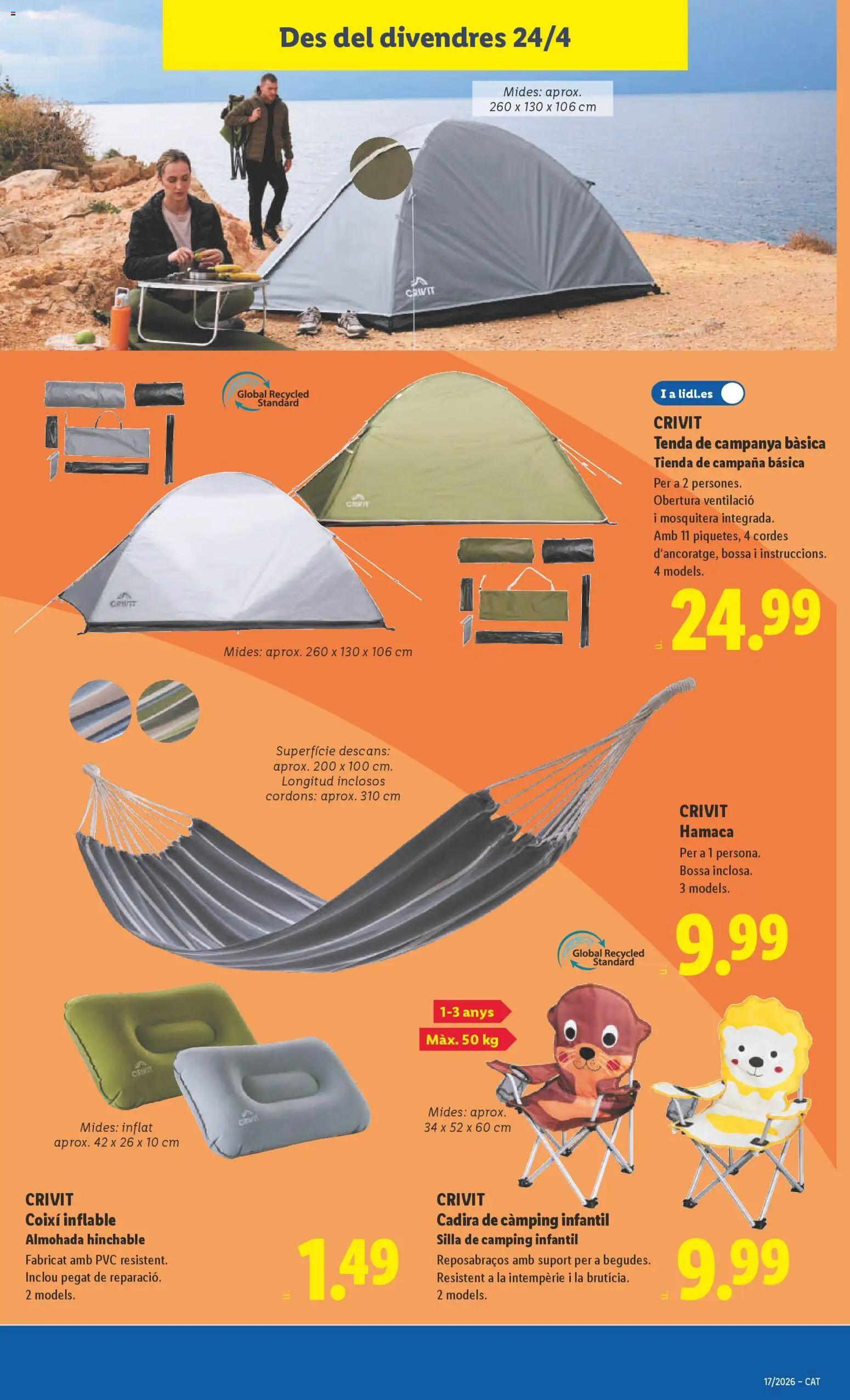 Lidl folleto de bazar │ válido desde el 20.04.2026 | Página: 25 | Productos: console Nintendo Switch, Almohada, Silla