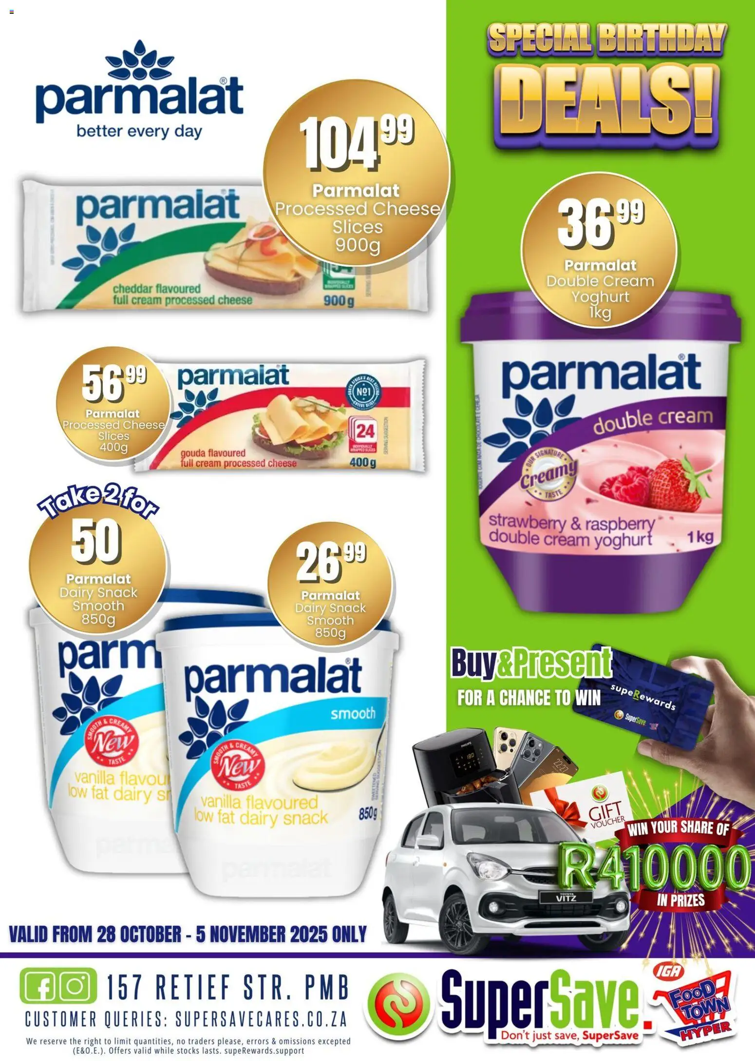 New Super Save catalogue – valid from 28.10.2025 | Page: 1 | Products: Yoghurt, Cheese, Cream