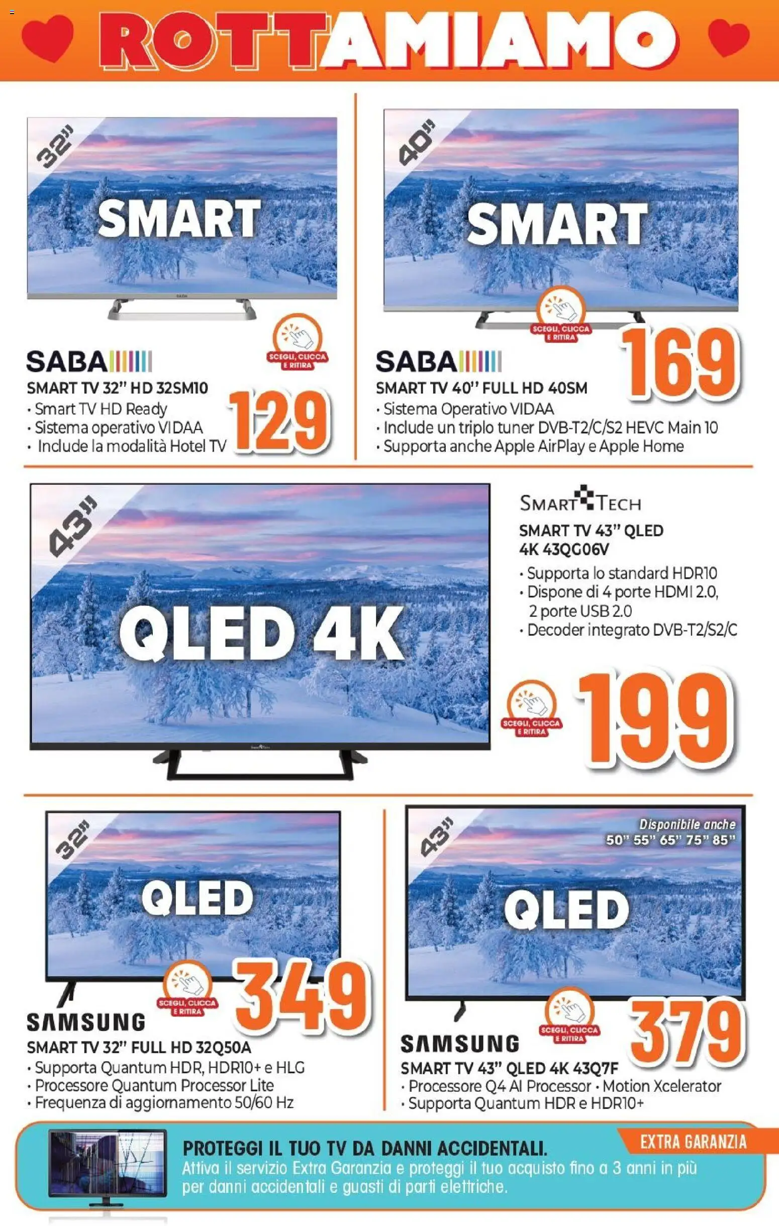 Volantino Expert del 12.02.2026 | Pagina: 8 | Prodotti: Decoder, TV, USB, Samsung
