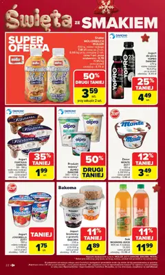 Pogląd oferty "Carrefour Gazetka" - ważna od 15.12.2025 | Strona: 26 | Produkty: Alpro, Porzeczka, Jogurt, Sok