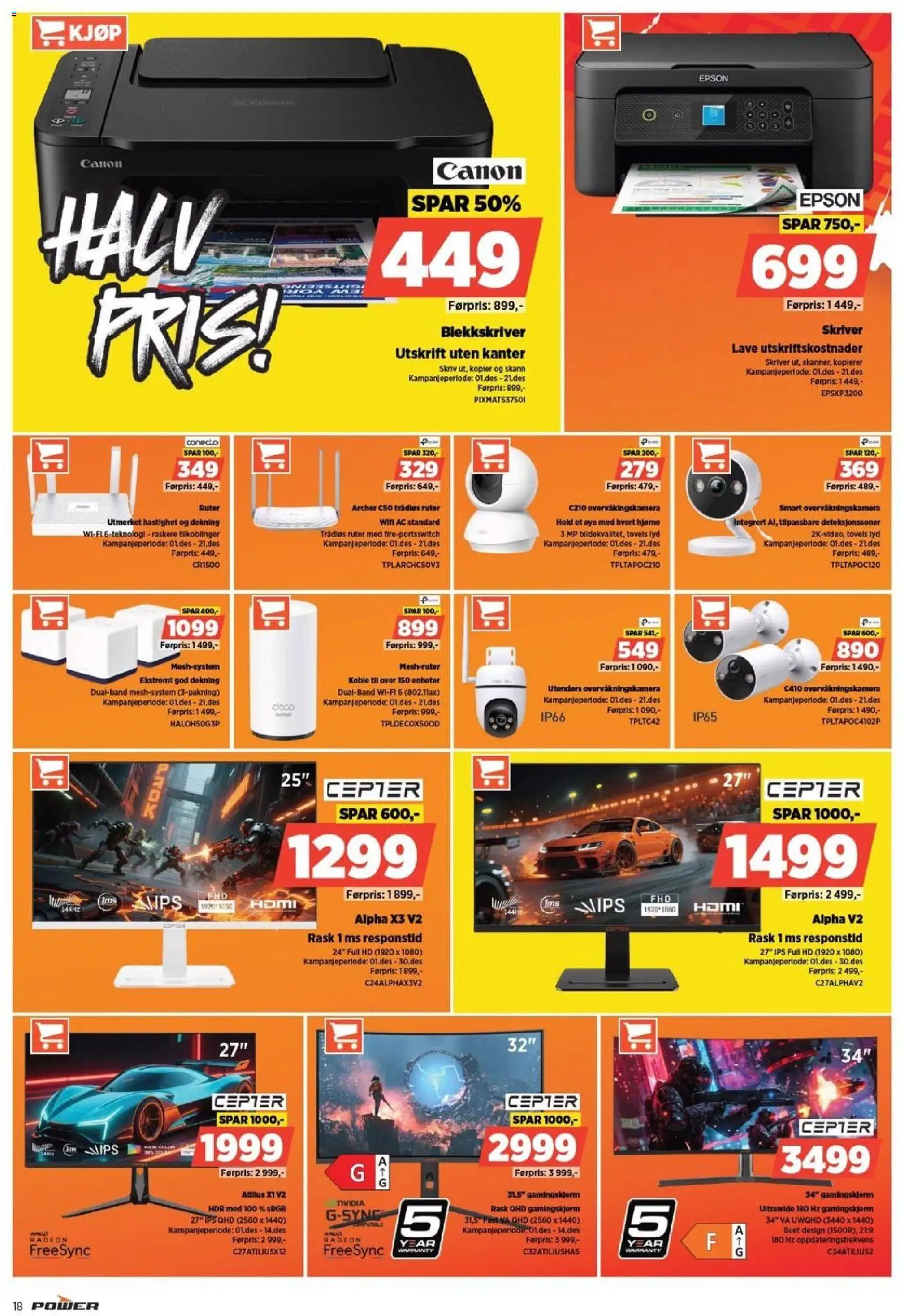 {H1} | Side: 18 | Produkter: Lyd, Суміш дитяча