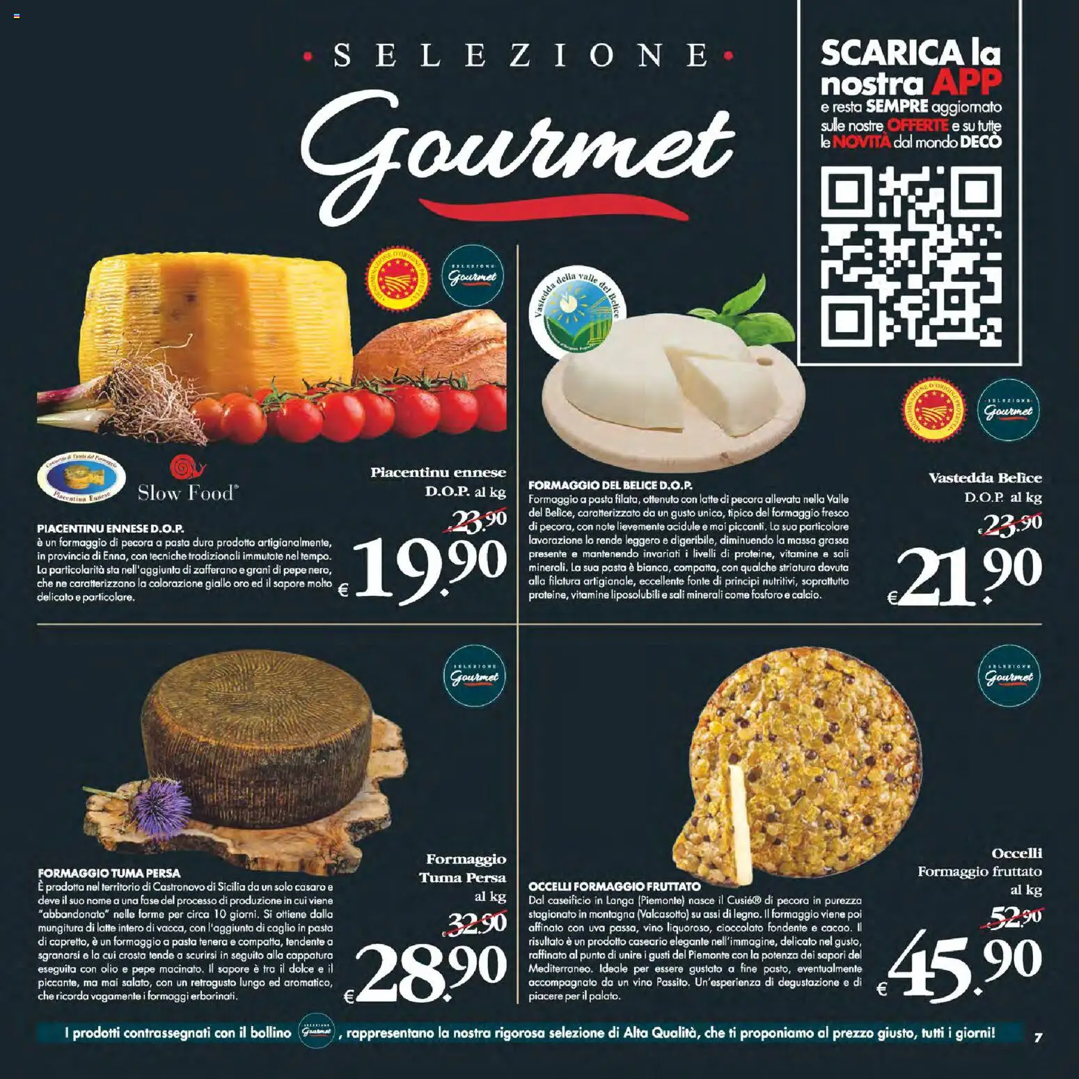 Volantino Decò del 06.03.2026 | Pagina: 7 | Prodotti: Pepe, Olio, Pasta, Uva