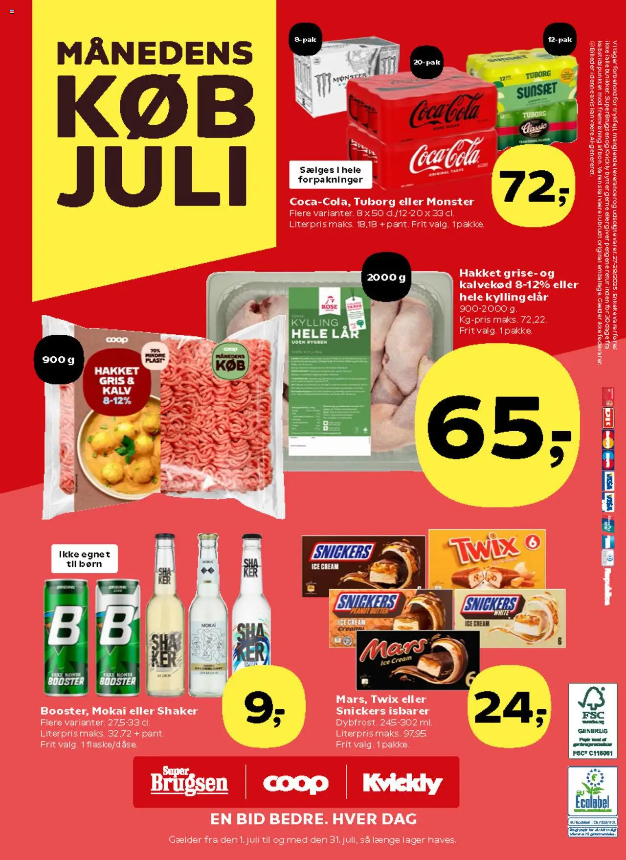 Kvickly Tilbudsavis gyldig fra 04.07.2025 | Side: 36 | Produkter: Faxe Kondi