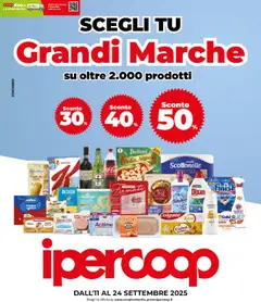 Anteprima del volantino Ipercoop Vigevano catalogo valido a partire dal 11.09.2025