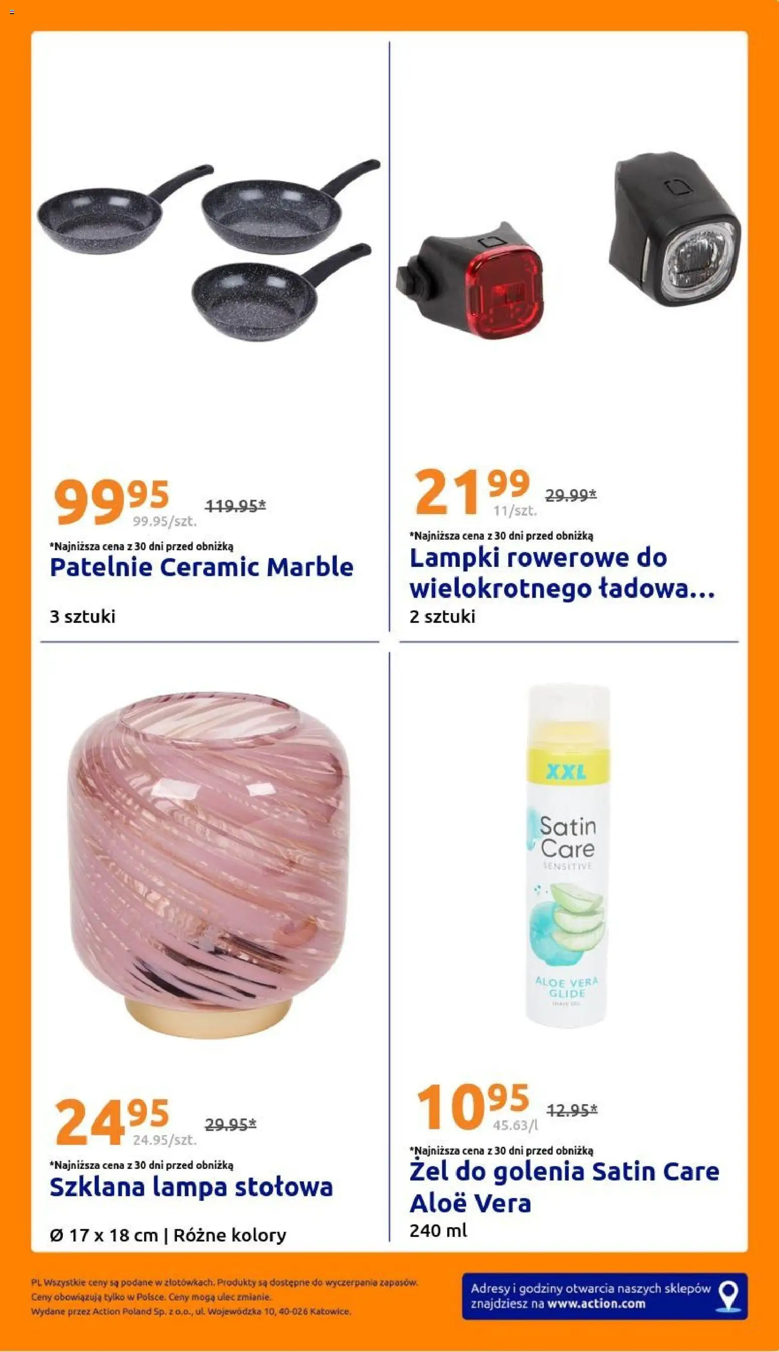 Action Gazetka od 12.11.2025 | Strona: 29 | Produkty: Lampki, Patelnie, Lampa