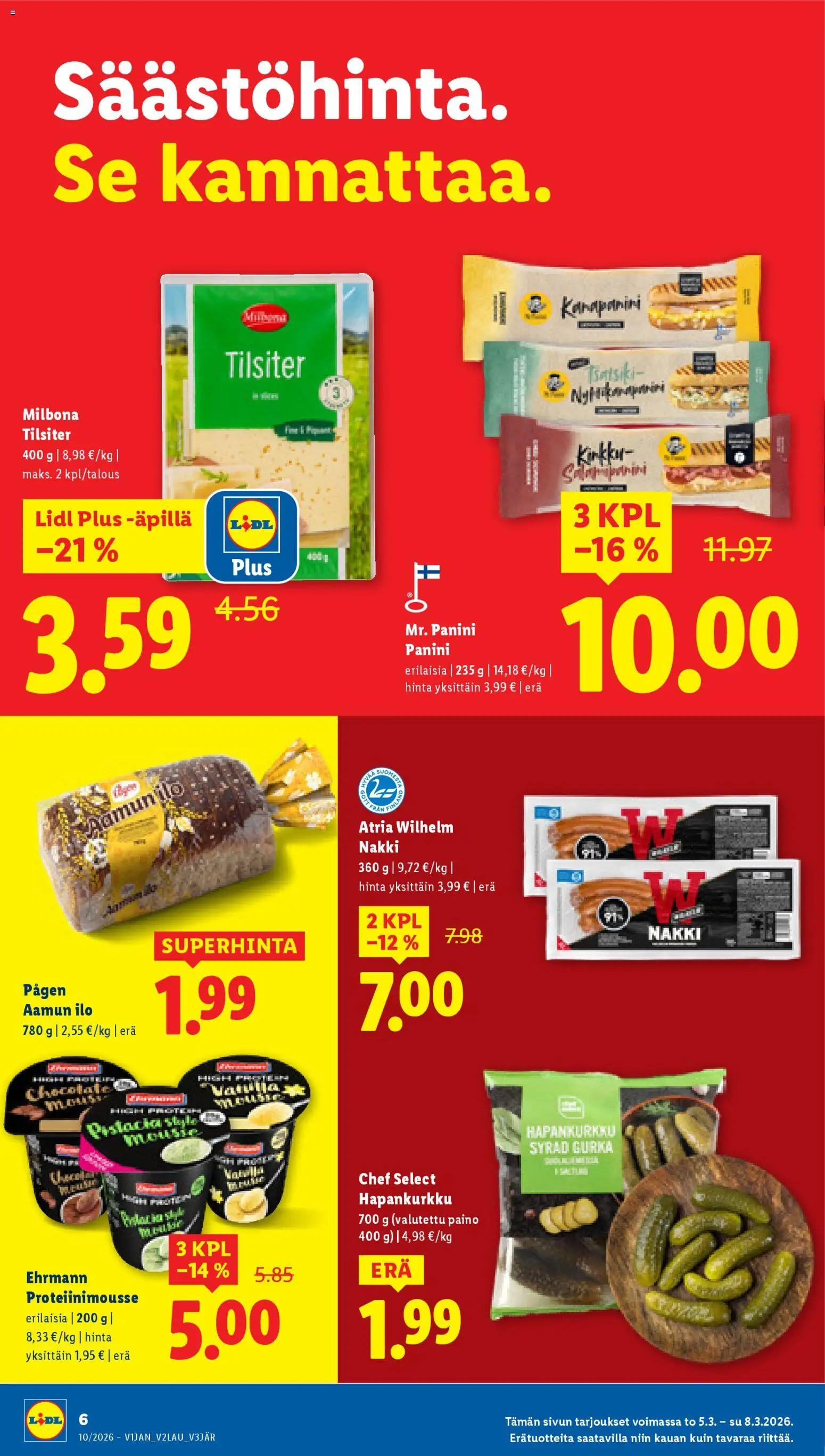 Lidl tarjoukset - Rovaniemi – voimassa 05.03.2026 alkaen | Sivu: 8