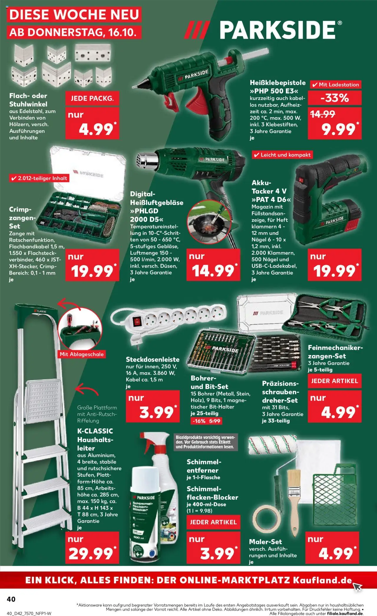 Kaufland prospekt Bremen	 – gültig ab 16.10.2025 | Seite: 40 | Produkte: Kabel