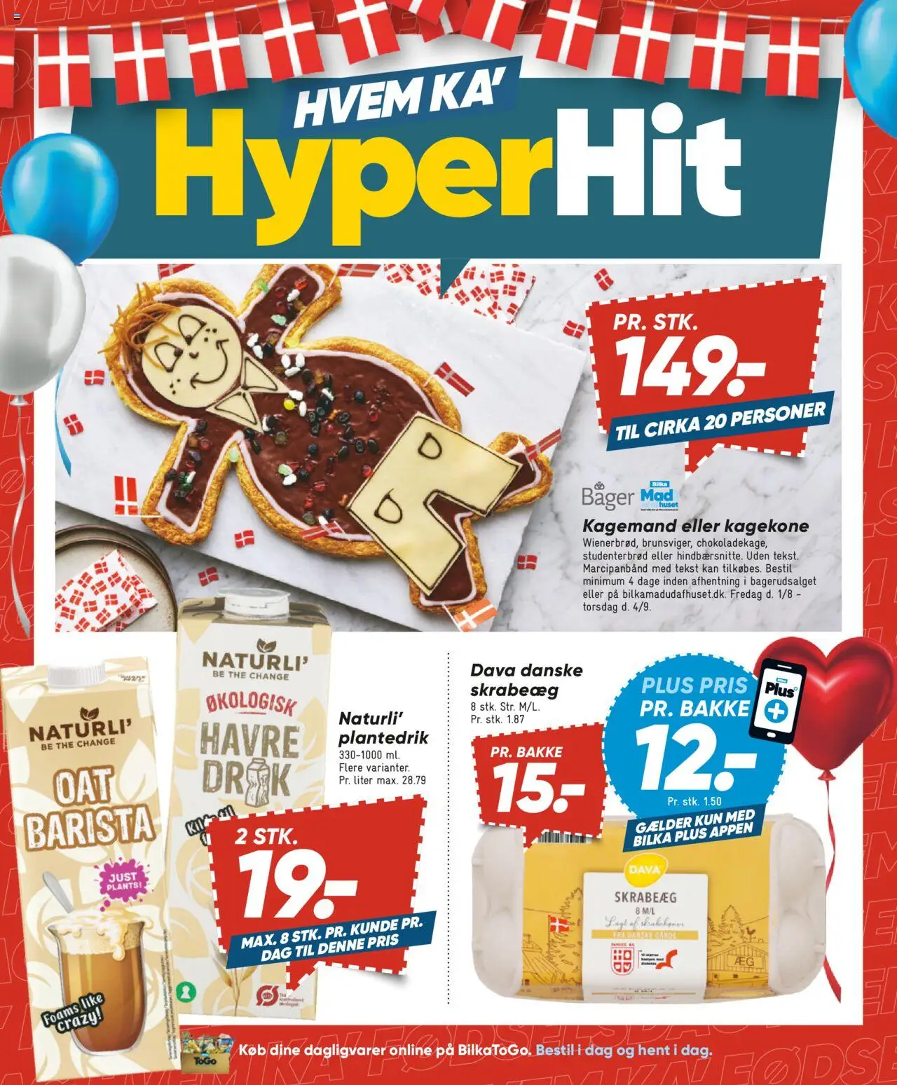 Bilka Tilbudsavis gyldig fra 01.08.2025 | Side: 16 | Produkter: Studenterbrød
