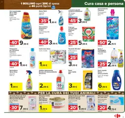 Anteprima del volantino Carrefour Market - Pomezia catalogo valido a partire dal 27.01.2026 | Pagina: 13 | Prodotti: Tavoletta wc, Ammorbidente, Anticalcare, WC