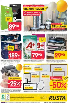 Forhåndsvisning av Rusta kundeavis gyldig fra 13.04.2026 | Side: 20 | Produkter: Декоративна плитка, Сушильные машины