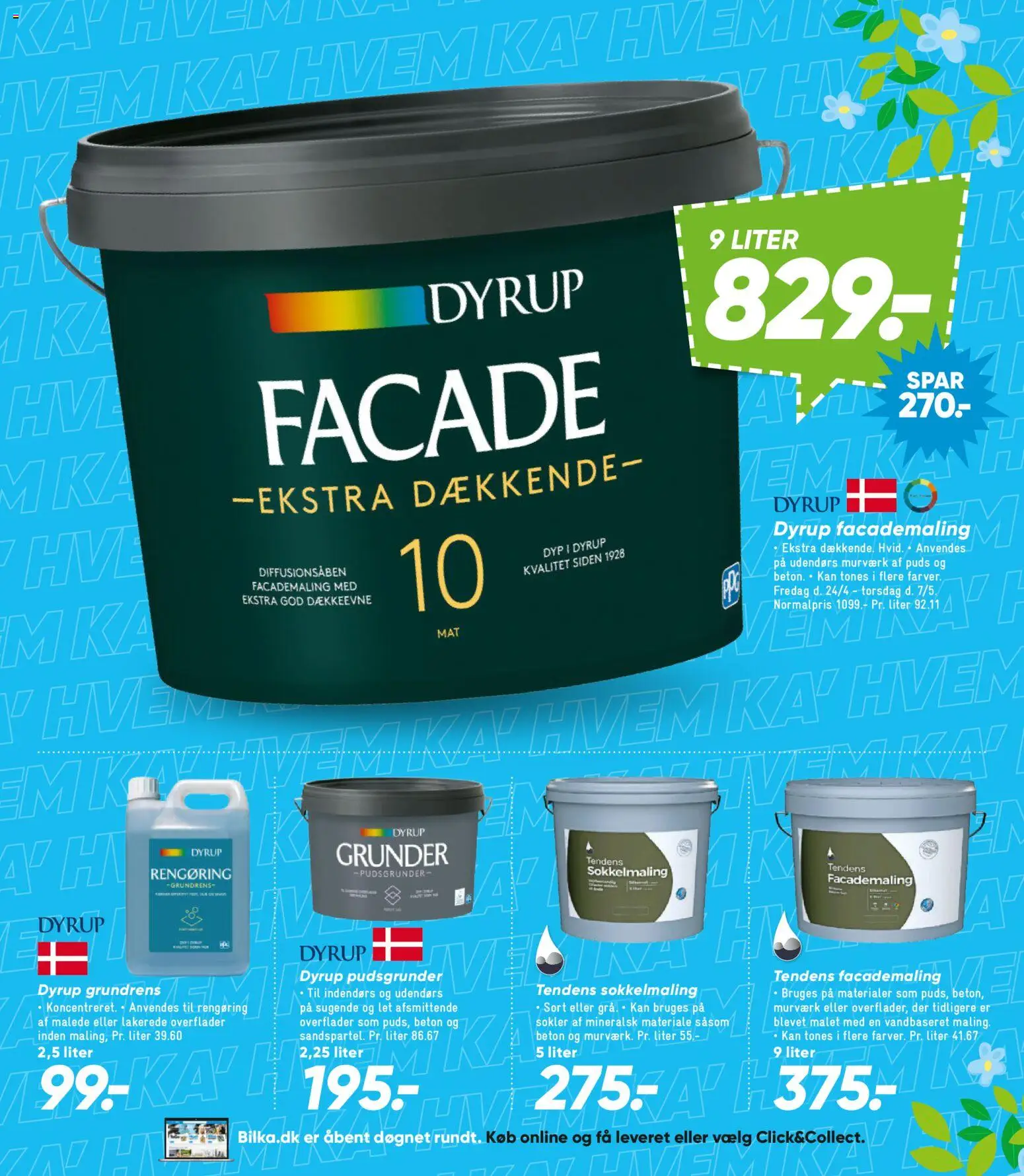 Bilka tilbudsavis – gyldig fra 24.04.2026 | Side: 15 | Produkter: Søm, Maling
