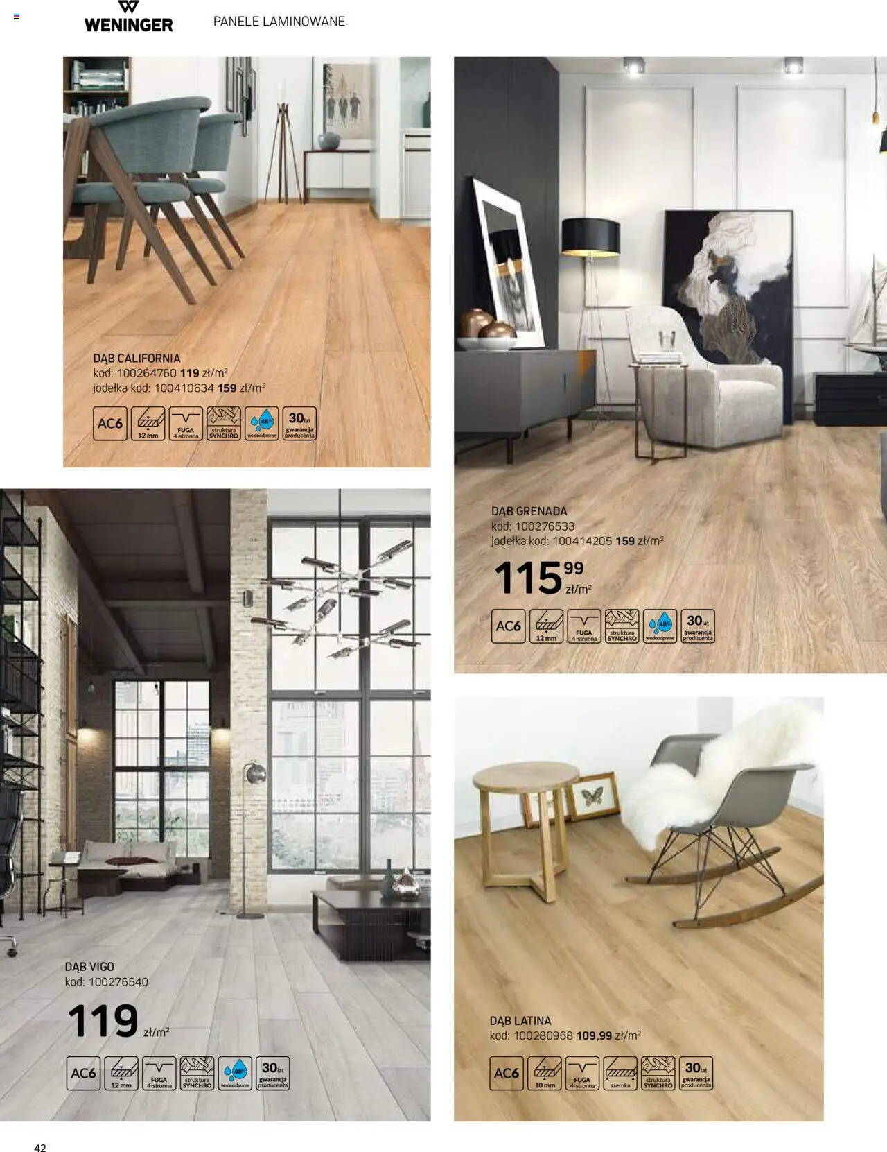 Komfort Gazetka - Katalog Podłogi I Drzwi od 26.06.2024 | Strona: 42