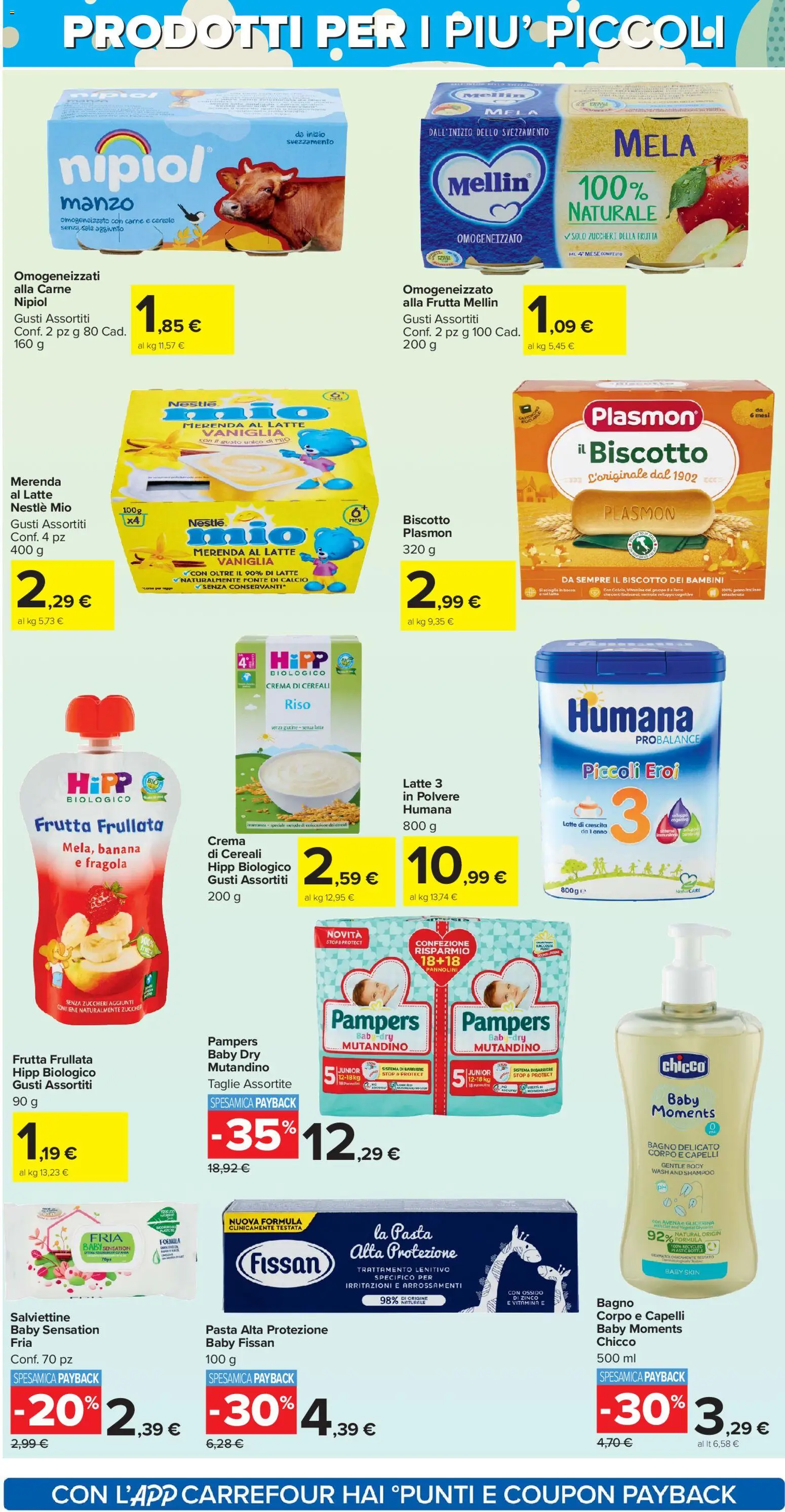 Volantino Carrefour del 04.11.2025 | Pagina: 16 | Prodotti: Crema, Riso, Latte, Pasta