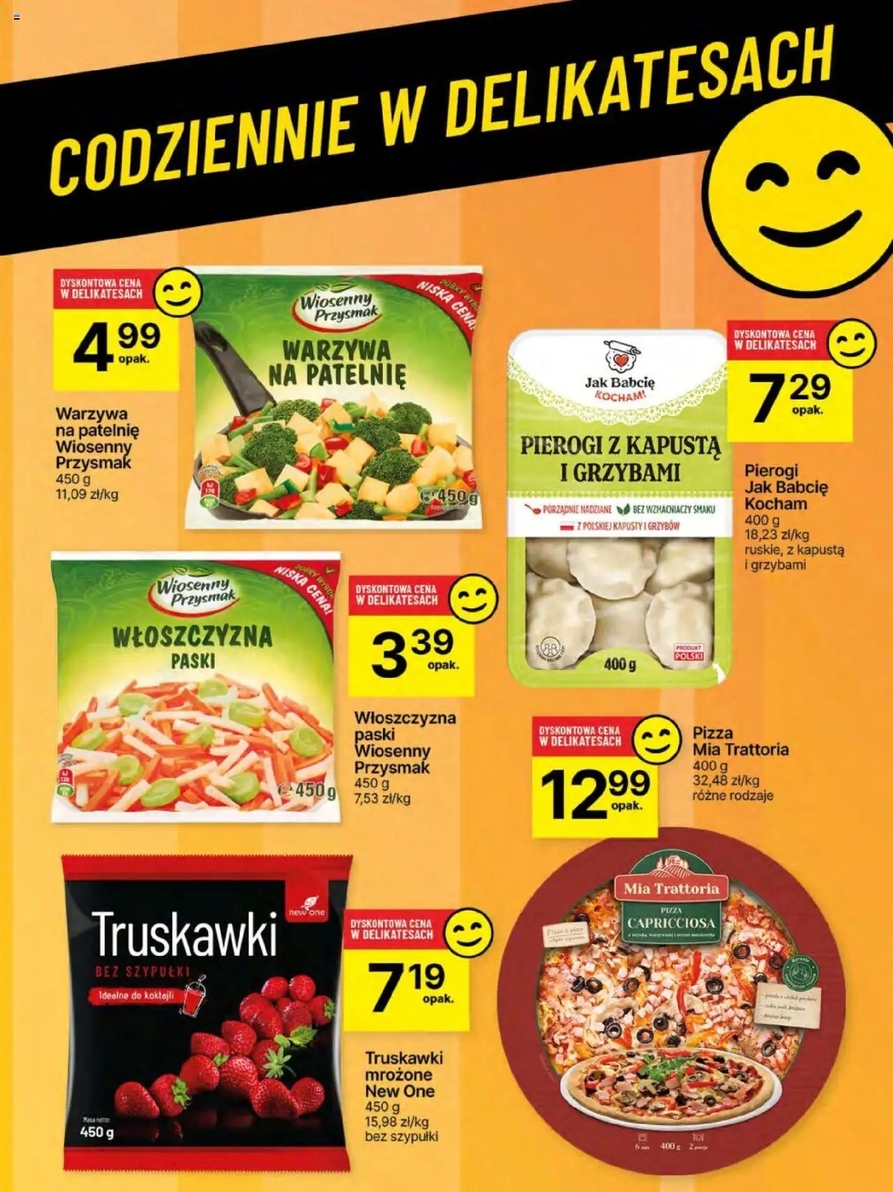 Delikatesy Centrum Gazetka - Sklepy Własne od 12.06.2025 | Strona: 56 | Produkty: Kapusta, Warzywa na patelnie, Patelnie, Pizza