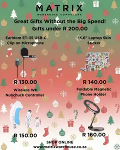 Matrix Warehouse specials catalogue – valid from 09.12.2025
