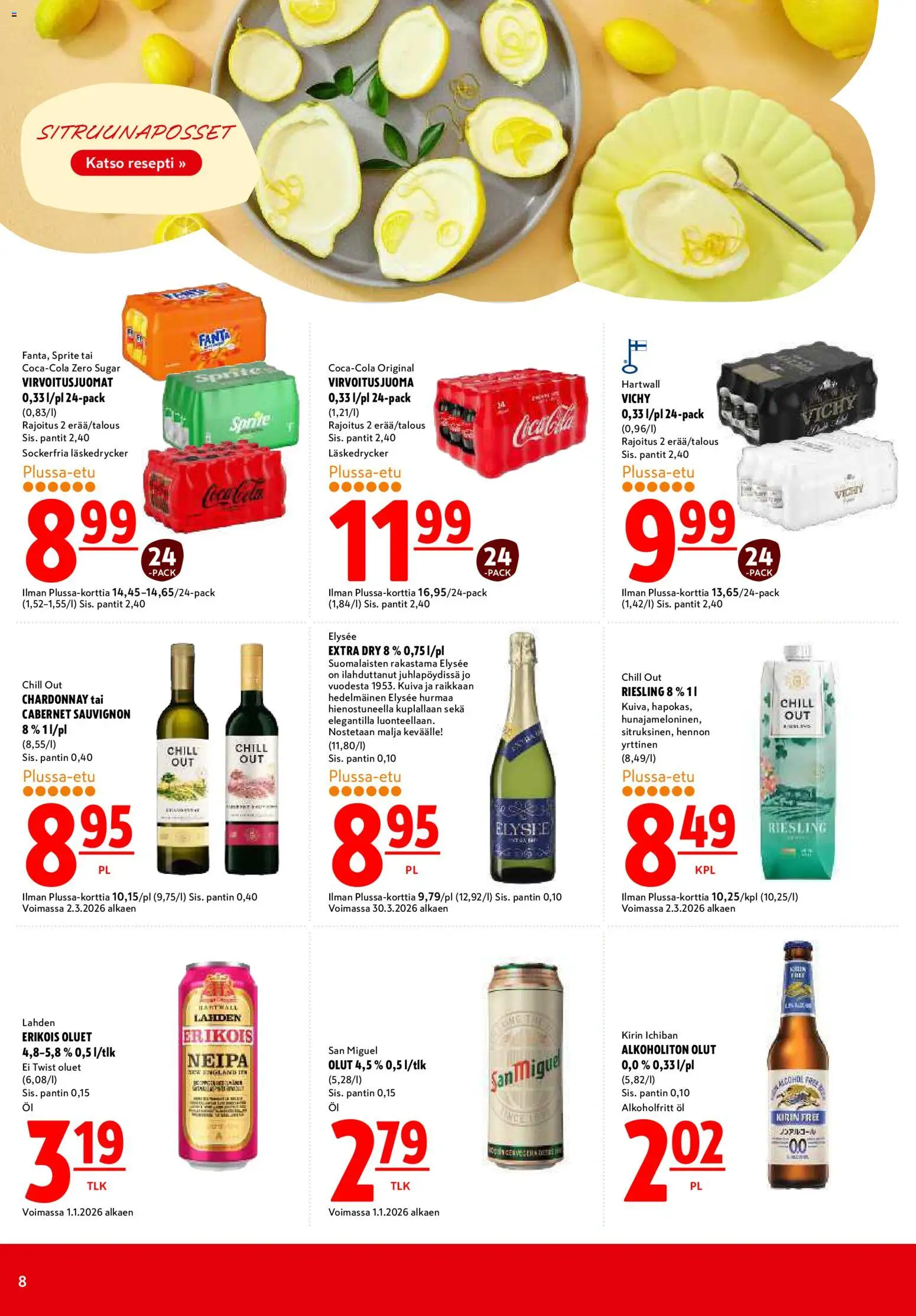 K-Citymarket tarjoukset – voimassa 01.04.2026 alkaen | Sivu: 8