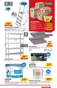 Toom Baumarkt Prospekt 	 ab 01.12.2025 gültig | Seite: 7 | Produkte: Wandfarbe, Schwerlastregal