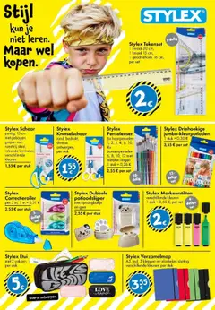  | Pagina: 12 | Producten: Markeerstiften, Etui, Liniaal, Schaar