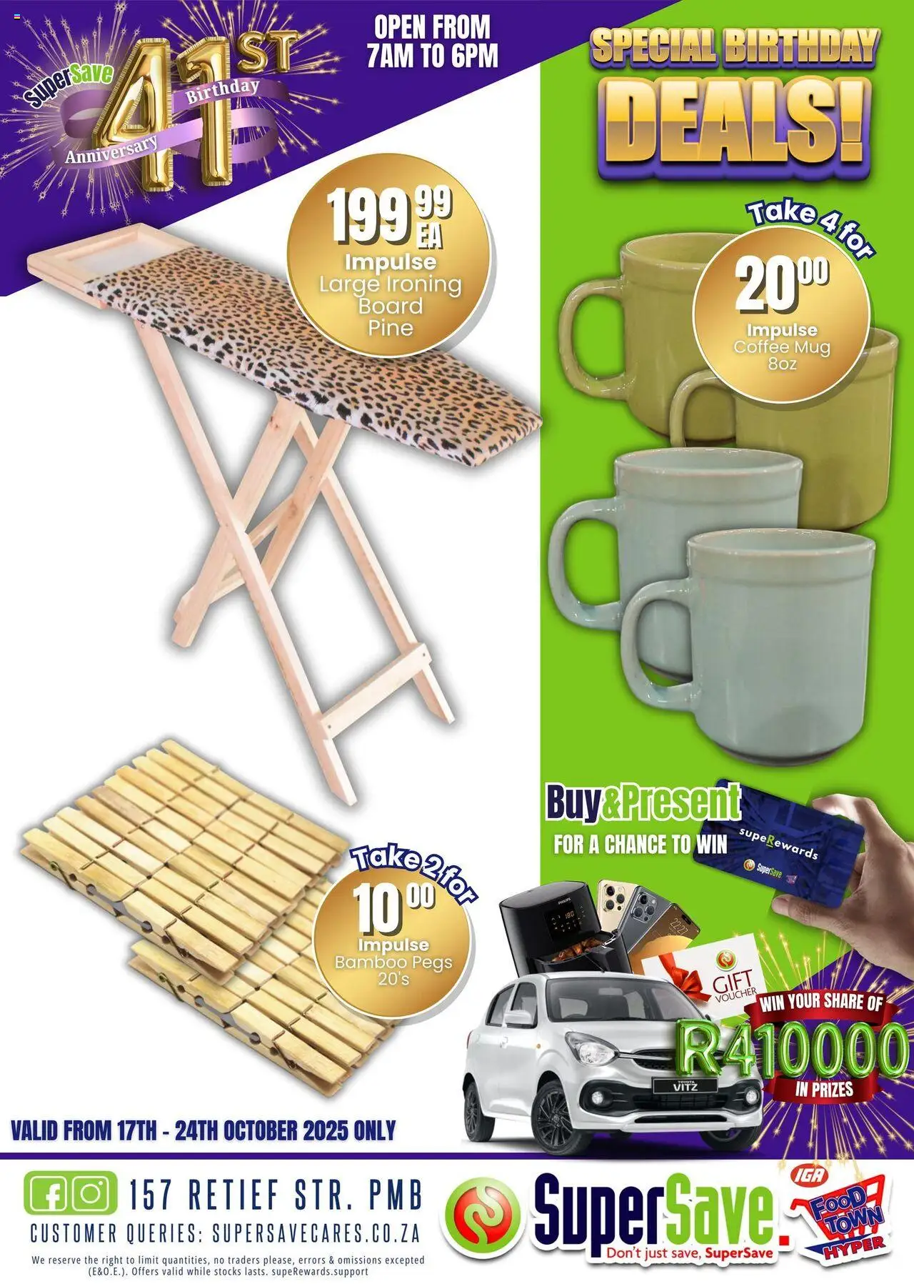 New Super Save catalogue – valid from 17.10.2025 | Page: 107 | Products: Coffee, Mug