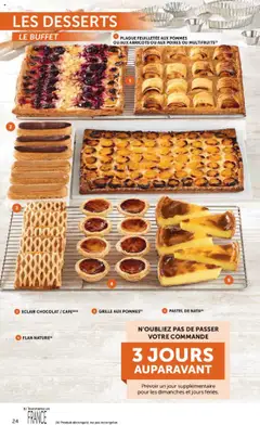 U Express - Prévisualisation de U Express - La carte Automne Hiver valide à partir de 07.10.2025 | Page: 24 | Produits: Buffet, Abricots, Chocolat, Pommes