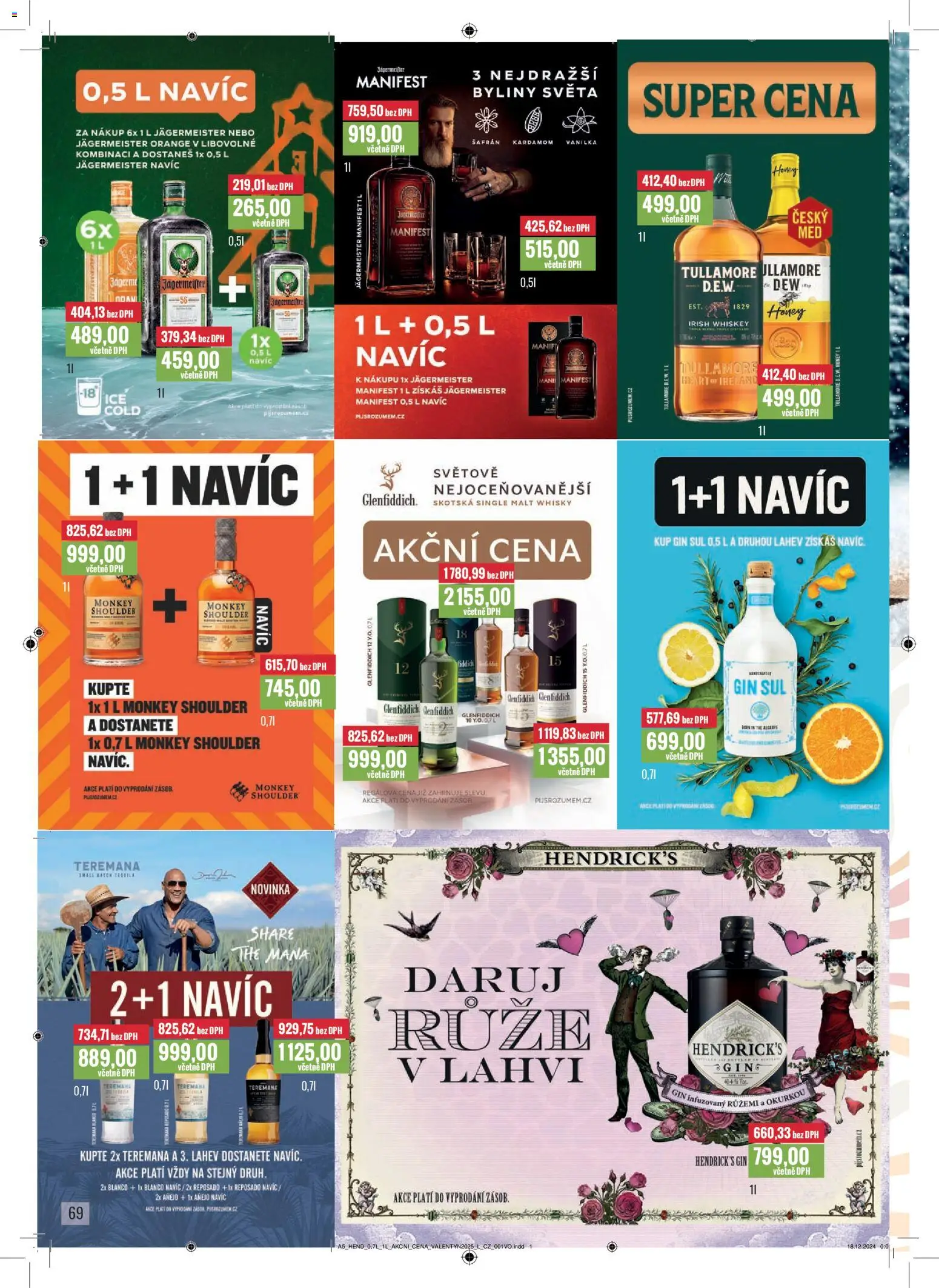 Ratio leták od 01.12.2025 | Strana: 70 | Produkty: Kardamom, Jägermeister, Gin, Monkey Shoulder