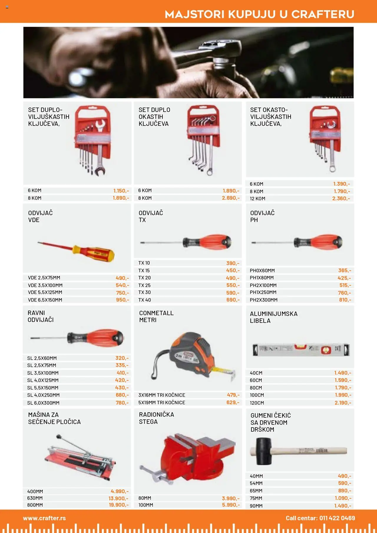 Crafter katalog - važi od 15.09.2025 | Strana: 17 | Proizvode: Čekić
