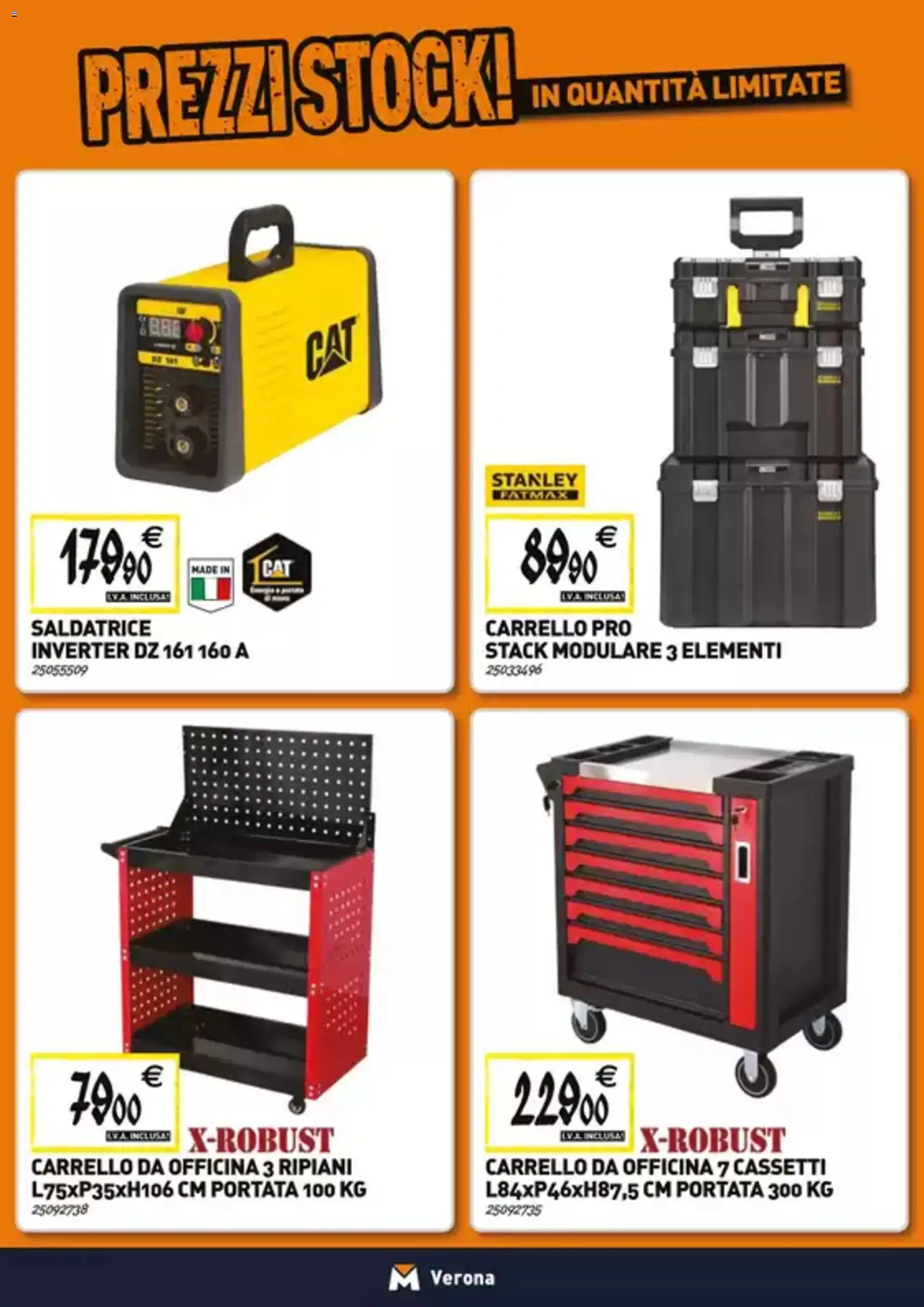 Volantino TECNOMAT del 27.11.2025 | Pagina: 19 | Prodotti: Carrello, Saldatrice