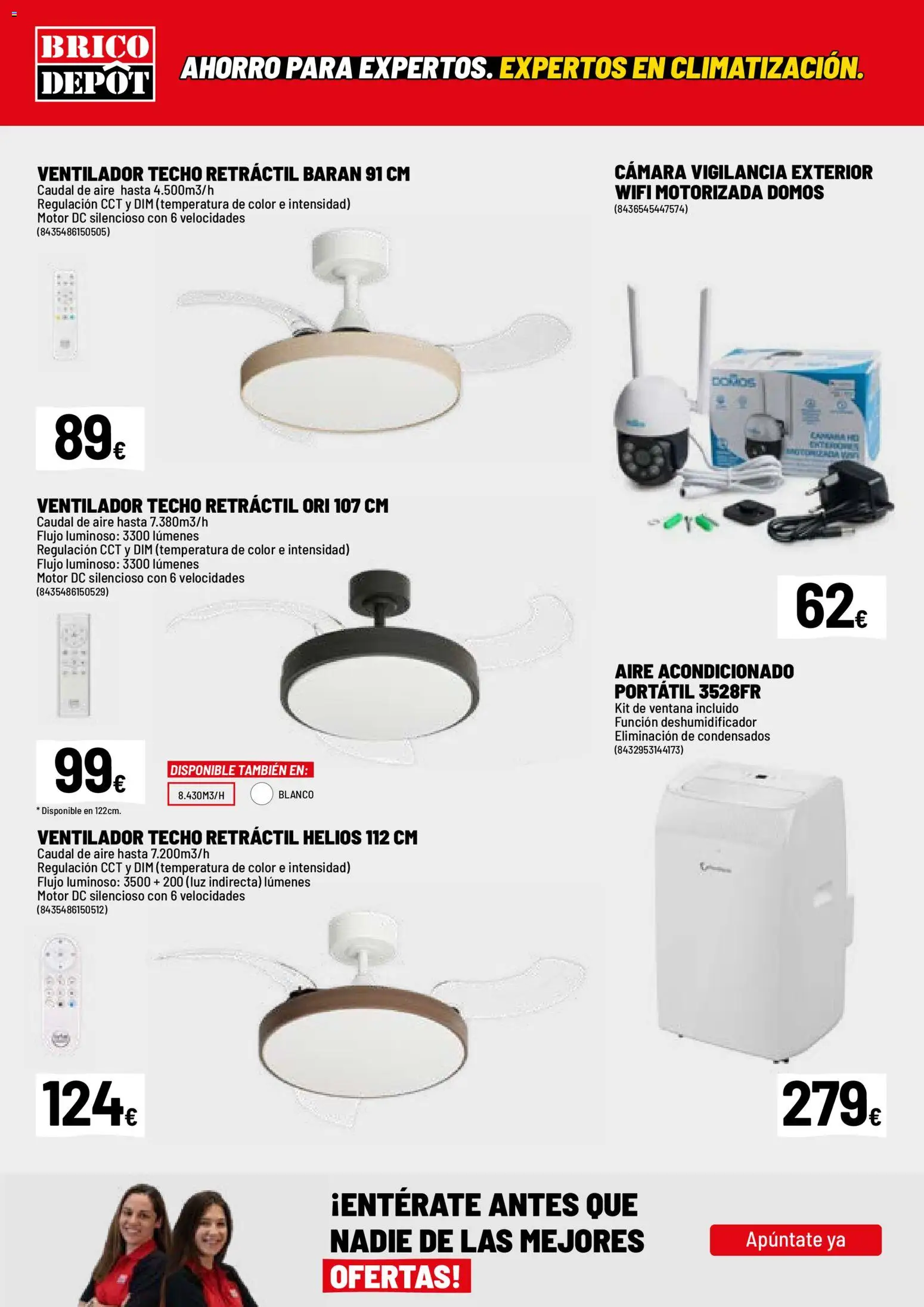 Brico Depôt folleto │ válido desde el 27.03.2026 | Página: 18 | Productos: Cámara, Aire acondicionado, Ventilador