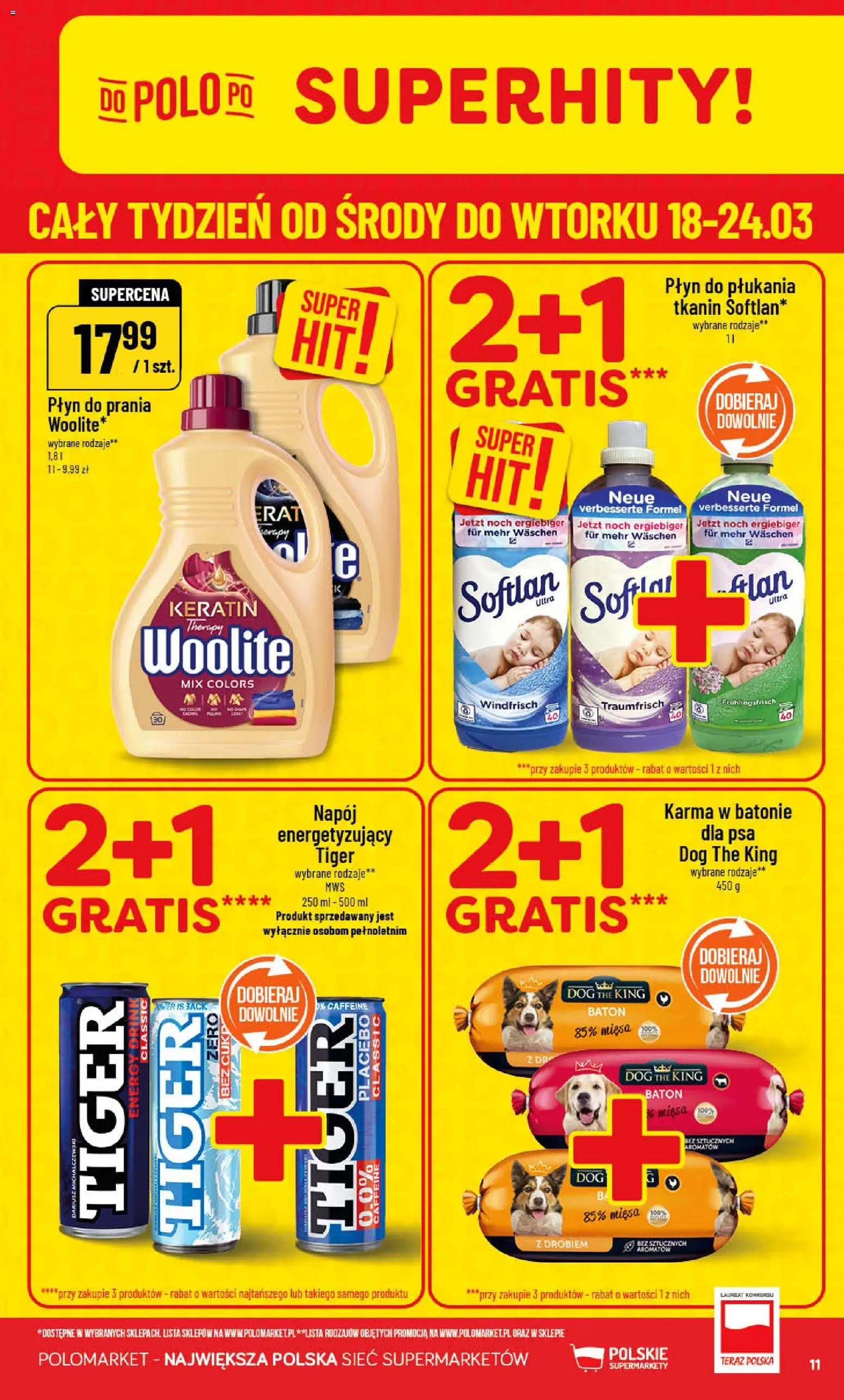 POLOmarket gazetka od 18.03.2026 | Strona: 11 | Produkty: Baton
