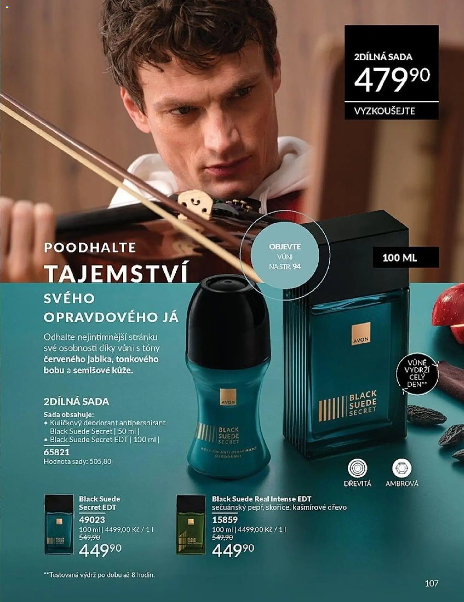 Avon katalog 3/2026 od 01.03.2026 | Strana: 107 | Produkty: Deodorant, Antiperspirant