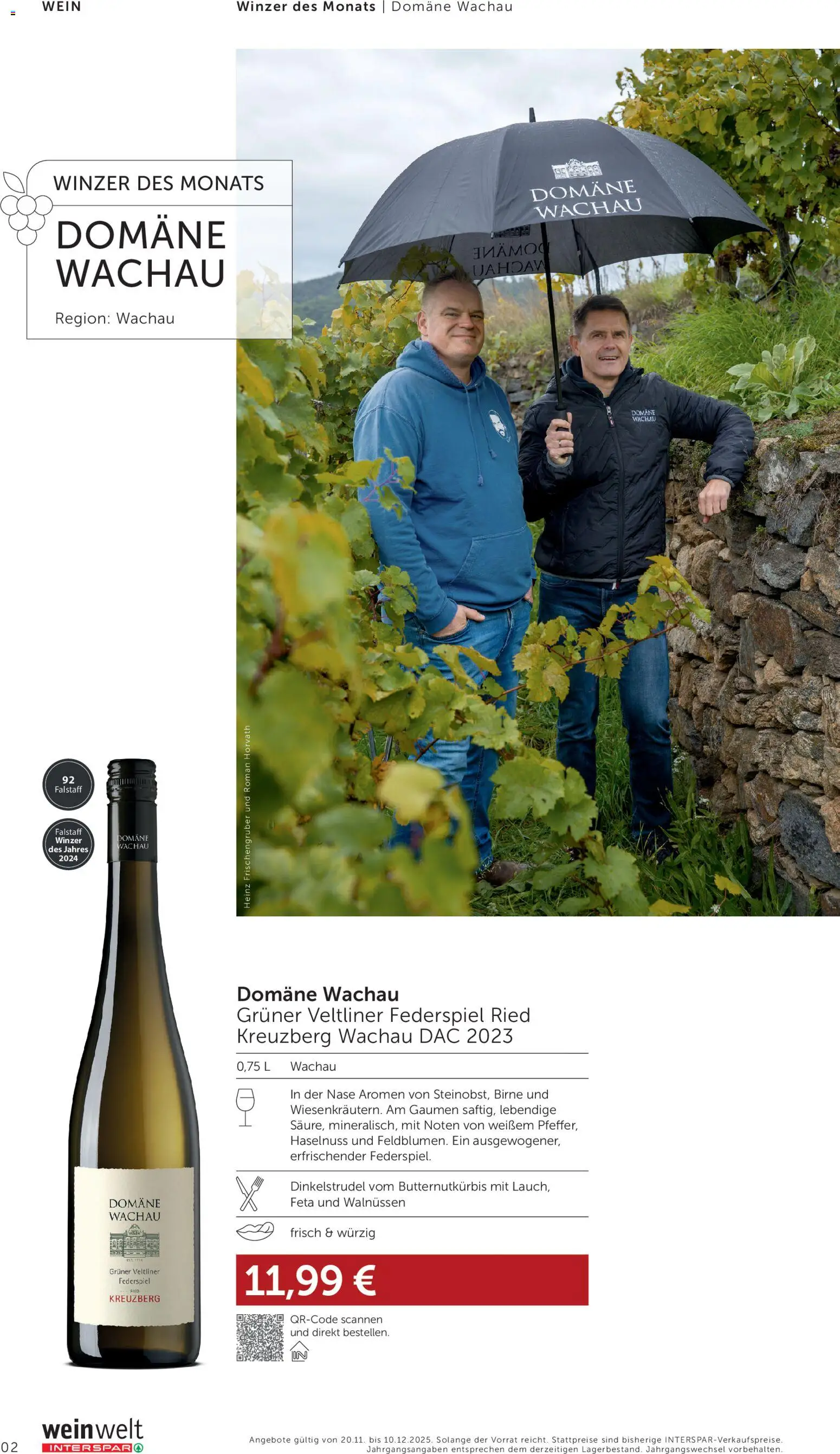 Interspar Wein Welt gültig ab 20.11.2025 | Seite: 2 | Produkte: Birne, Wein