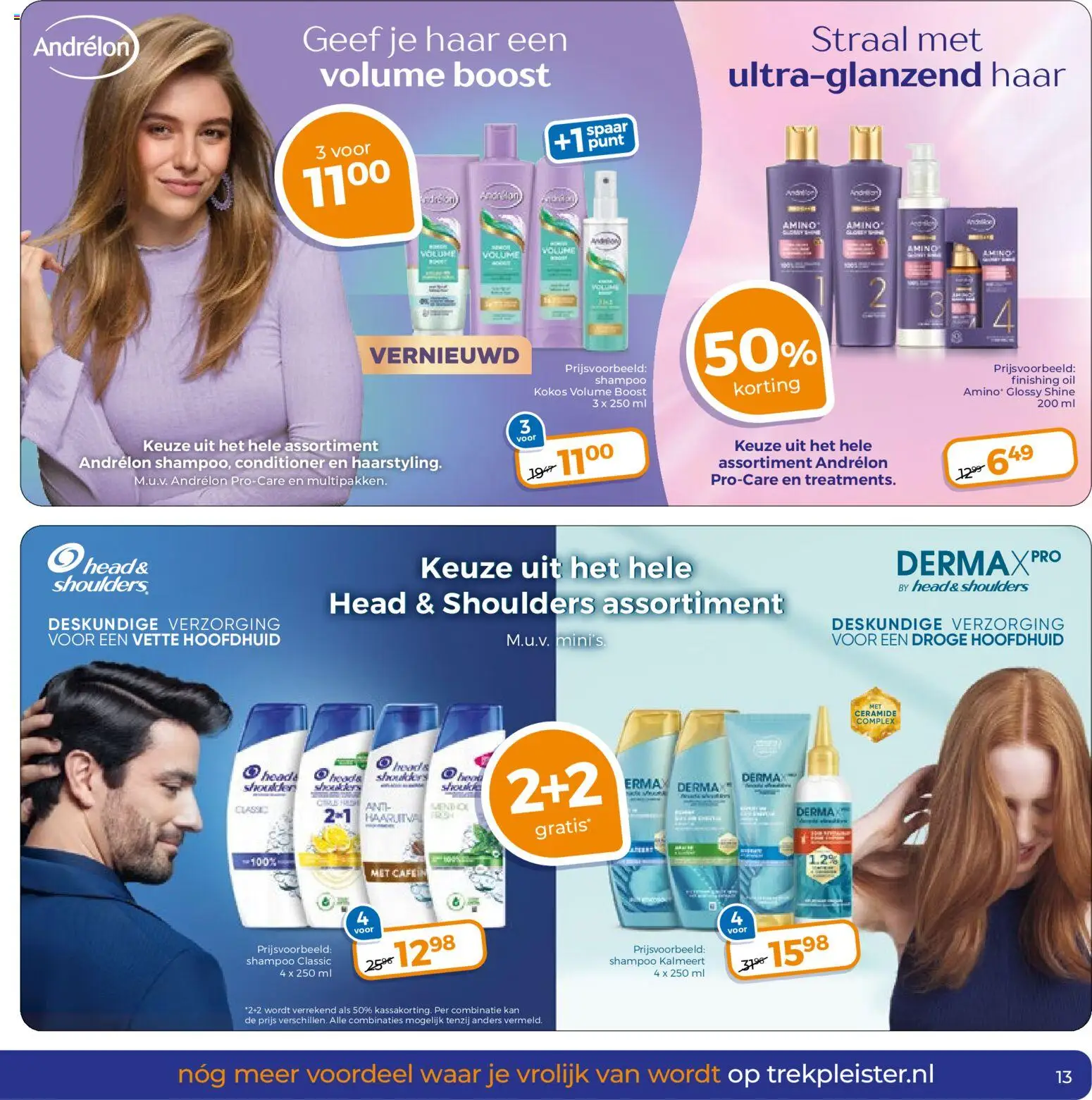 {H1} | Pagina: 13 | Producten: Kan, Boost, Shampoo, Conditioner