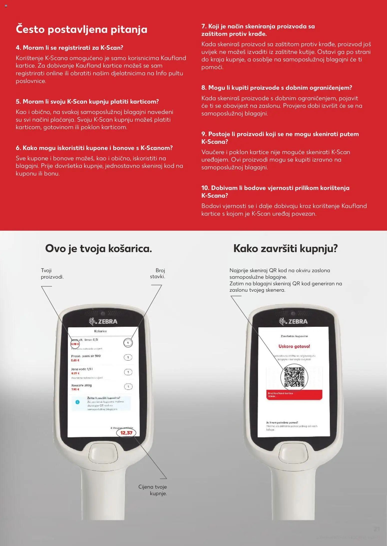 Kaufland katalog | vrijedi od 25.03.2026 | Stranica: 21 | Proizvodi: Sir, Nescafe, Limun