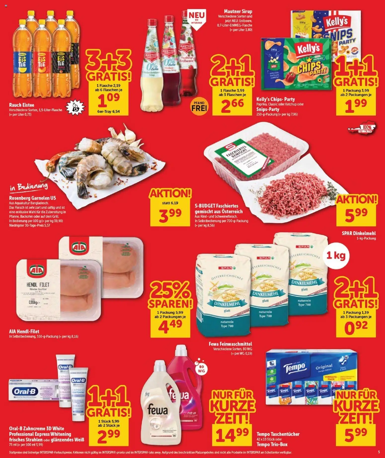 Interspar Flugblatt - Burgenland Sued gültig ab 16.04.2026 | Seite: 6 | Produkte: Chips, Ketchup