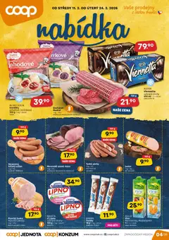 Náhled letáku Coop leták od 11.02.2026