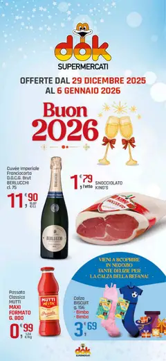 Anteprima del volantino DOK Procida e Pozzuoli catalogo valido a partire dal 29.12.2025